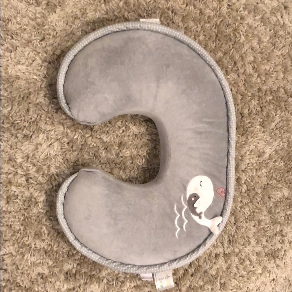 Boppy nursing pillow.